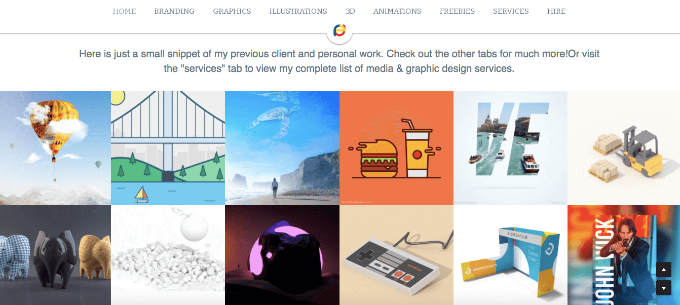 使用電影圖的Strikingly網站 使用電影圖的Strikingly網站